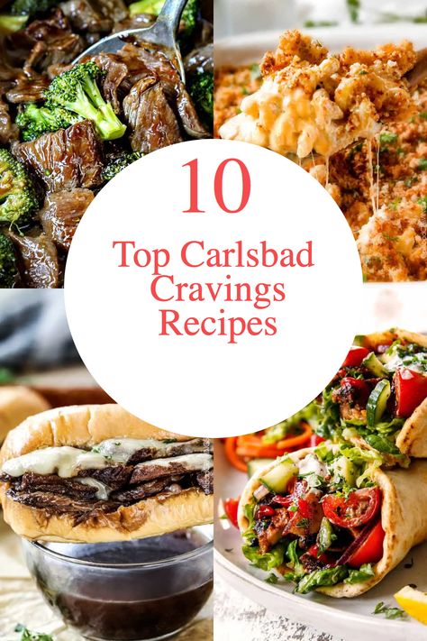 Carlsbad Cravings Recipes, Crockpot Beef And Broccoli, Cravings Recipes, Weekly Menu Plan, Dinner Party Dishes, Making Fried Chicken, Carlsbad Cravings, Dinner Sandwiches, Shredded Chicken Recipes