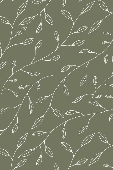 Pattern Art Simple, Leaf Print Wallpaper, Line Art Illustration Design, Boho Designs Pattern Art, Seamless Patterns Design, Simple Leaf Pattern, Boho Seamless Pattern, Leaves Illustration Pattern, Plant Pattern Illustration