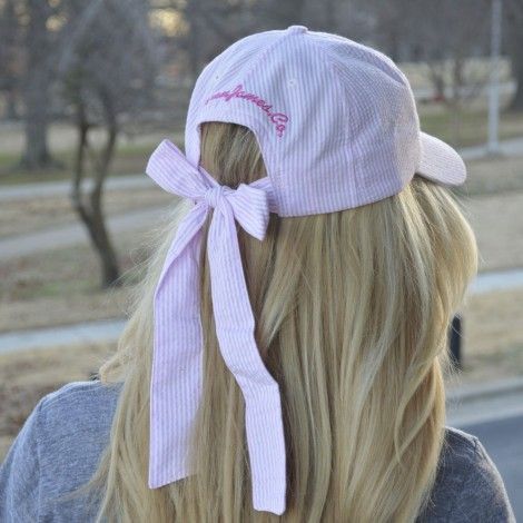 Hats With Embroidery, Pink Cap Outfit, Pink Hat Outfit, Preppy Hats, Cute Hats For Women, Preppy Hat, Girls Cap, Girl Hats, Cap Embroidery