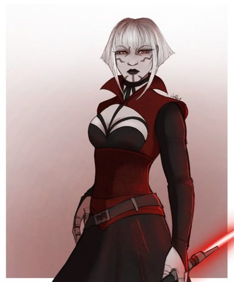 Star Wars Night Sister Oc, Night Sisters Star Wars Oc, Sith Oc Female Art, Star Wars Dathomirian Female, Witches Of Dathomir, Dathomirian Female, Nightsisters Star Wars, Night Sisters Star Wars, Star Wars Dathomirian