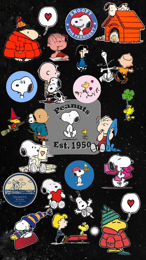 peanuts collage with snoopy woodstock and the peanuts gang #assthetic Snoopy Blanket, Peanuts Wallpaper, Charlie Brown Characters, Future Wallpaper, Snoopy Images, Paper Toys Template, Peanuts Snoopy Woodstock, Snoopy Wallpaper, Snoopy Pictures