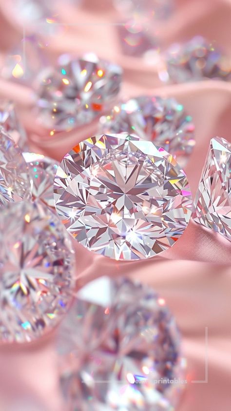 Pink Diamonds Background, Pink Diamond Wallpaper, Crystal Background, Diamond Background, Pink Glitter Wallpaper, Diamond Wallpaper, Pink Wallpaper Girly, Captivating Art, Diamond Picture