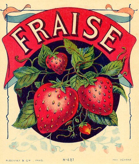 Tile Artwork, Fruit Labels, Fruit Crate Label, Vintage Seed Packets, Etiquette Vintage, Fruit Crate, Crate Label, Strawberry Fields, Images Vintage