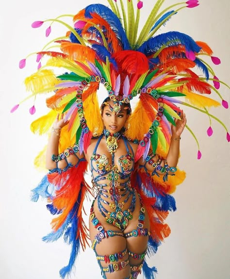 Carnival Outfit Ideas, Brazilian Carnival Costumes, Carribean Carnival Costumes, Caribbean Festival, Dance Performance Outfits, Majorette Outfits, Carnival Outfit Carribean, Caribbean Carnival Costumes, Carnival Dancers