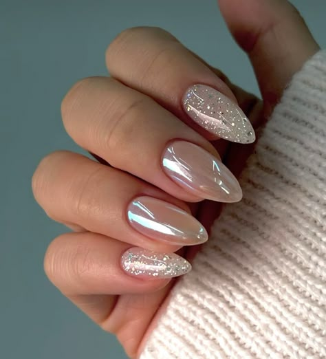 Wedding Nails With Silver, Moh Nails, Wedding Nails Acrylic, Casual Nails, Thanksgiving Nails, Her Nails, New Year's Nails, Silver Nails, Xmas Nails