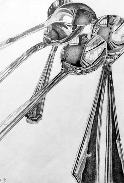 Excellent observational drawing Ideas (15) Observational Drawing Ideas, Observational Drawings, Reflection Drawing, Ap Drawing, Bored Art, Artistic Ideas, Gcse Art Sketchbook, Reflection Art, Observational Drawing