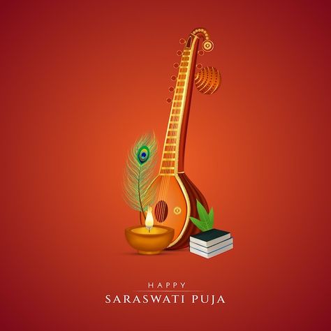 Saraswathi Pooja Poster, Saraswati Puja Creative Ads, Saraswathi Pooja Wishes, Saraswati Pooja Wishes, Happy Saraswati Puja, Saraswati Pooja, Saraswathi Pooja, Vasant Panchami, Saraswati Puja