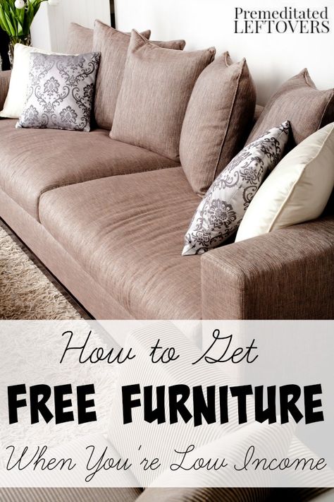 Ways to Find Free Furniture- If you need help finding free or cheap furniture for your home, here are some resources to check out in your area. Free Books By Mail, Nontoxic Living, Diy Cleaning Products Recipes, Free Furniture, Get Free Stuff, Natural Cleaning, Money Cards, Furniture Hacks, Frugal Living Tips