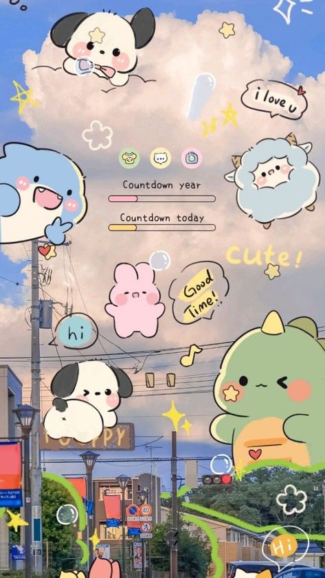 Cute Mobile Wallpapers, Cocoppa Wallpaper, Images Kawaii, Iphone Wallpaper Kawaii, Wallpaper Doodle, Cute Desktop Wallpaper, Cute Tumblr Wallpaper, Cute Simple Wallpapers, Dessin Adorable