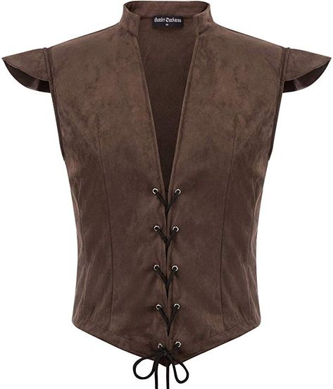 Medieval Vest, Gothic Fashion Men, Pirate Vest, Medieval Clothing Men, Scarlet Darkness, Ren Faire Outfits, Ren Faire Costume, Steampunk Pirate, Medieval Garb