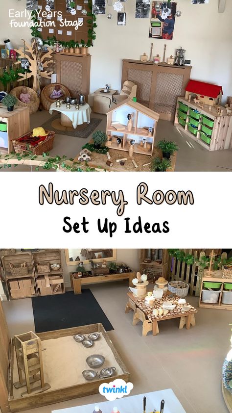 Nursery Room Layout Ideas. Thanks to Your Nursery Limited for sharing Nursery Room Childcare Ideas, Nursery Ideas Childcare, Early Head Start Classroom Ideas, Nursery School Ideas, Daycare Nursery Room Ideas, Nursery Room Layout, Baby Room Layout Ideas, Babies Room Childcare Ideas, Nursery Education Ideas