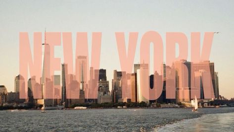 New York Pink Aesthetic, Pink New York Aesthetic, Postcard Aesthetic, Cute Widgets, Pink New York, Nyc Baby, Empire State Of Mind, Nyc Girl, Nyc Aesthetic