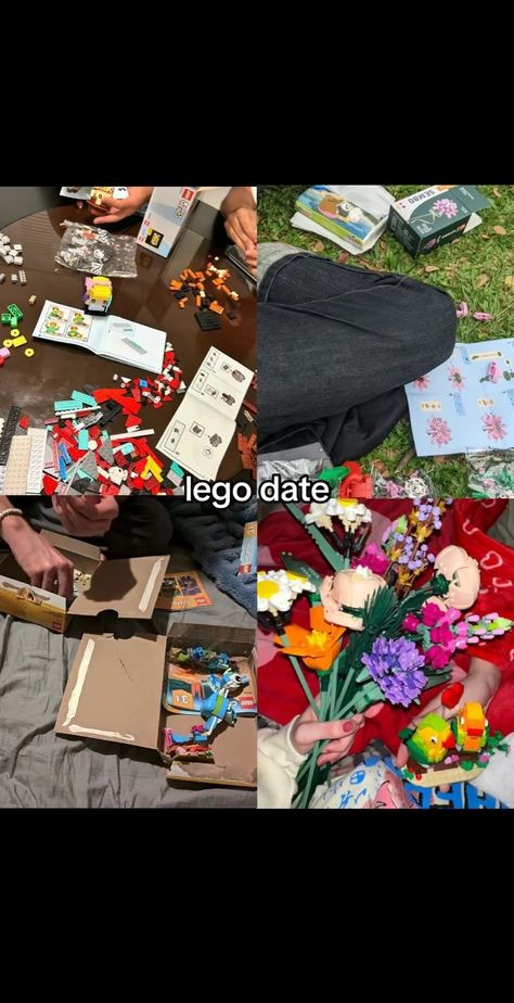 Lego Date, Things To Do With Your Boyfriend, Dream Dates, Date Activities, Romantic Date Night Ideas, Creative Dates, Date Idea, Couple Activities, Cute Date Ideas