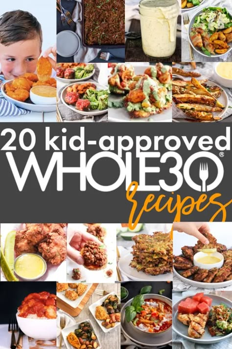 20 Kid-Approved Whole30 Recipes - WholeFoodFor7 Easy Whole 30, Whole 30 Meals, Whole 30 Lunch, Whole30 Dinner Recipes, Easy Whole 30 Recipes, Whole 30 Meal Plan, Whole30 Dinner, 30 Diet, Whole30 Dinners