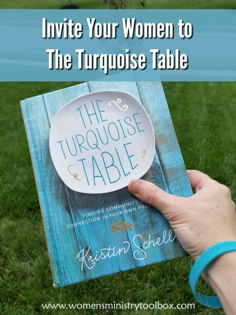 The Turquoise Table invites women to find community and connection in their own front yard. Ideas for hosting a women's ministry Turquoise Table event. Women’s Event Ideas, Womens Fellowship, Come To The Table, Retreat Planning, Outreach Ideas, Wc Ideas, Retreat Themes, Young Adult Ministry, Womens Ministry Events