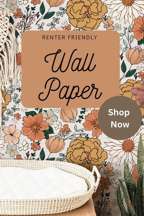 Removable wallpaper for renters