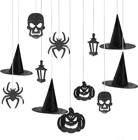 JOYIN 27 Pcs Halloween Hanging Swirl Decorations and Witch Hats, Haunted House Chandelier Decoration
Halloween decoration. Halloween party décor. Halloween party aesthetic. easy Halloween decorations. cheap Halloween decorations. cheap diy Halloween decorations. homemade Halloween decorations. Halloween. Halloween crafts. #ad #affiliate #iearncommision Halloween Ceiling, Halloween Moodboard, Halloween Chandelier, House Chandelier, Chandelier Decorations, Cheap Diy Halloween Decorations, Cheap Halloween Decorations, Spiders Scary, Homemade Halloween Decorations