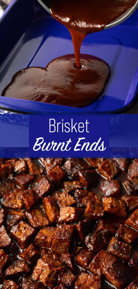 Burnt Brisket Ends, Corned Beef Burnt Ends, Bbq Beef Brisket Recipes Oven, Burnt Ends Recipe Slow Cooker, Smoked Brisket Burnt Ends, Brisket Burnt Ends Smoked, Oven Baked Burnt Ends, Baked Burnt Ends, Beef Burnt Ends Recipe