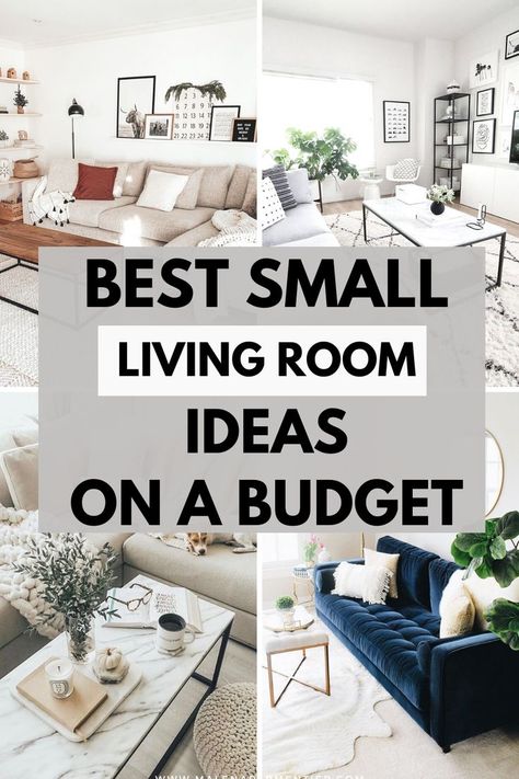 Room Decor On A Budget, Living Room Ideas On A Budget, Living Room Decor On A Budget, Minimalist Living Room Ideas, Room Ideas On A Budget, Small Lounge, Small Living Room Layout, Apartment Decoration, Small Apartment Living Room