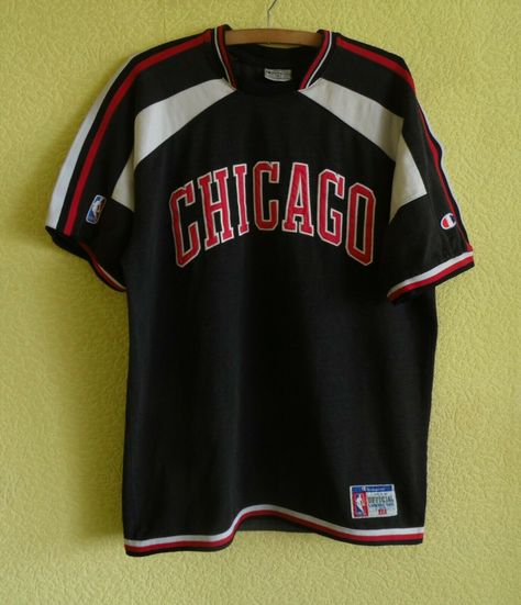 Aesthetic Jersey, Chicago Bulls Outfit, Chigago Bulls, Retro Nba Jerseys, Chicago Bulls Shirt, 90s Jersey, Chicago Bulls Jersey, Jersey Ideas, Best Jersey