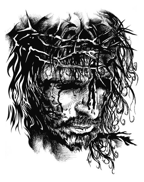 PROMOVILLAGE.COM: Pencil Sketch of Christ Christ Tattoo, Jesus Drawings, Jesus Tattoo, Religious Tattoos, Spiritual Tattoos, Jesus Face, Ayat Alkitab, Biblical Art, Jesus Images