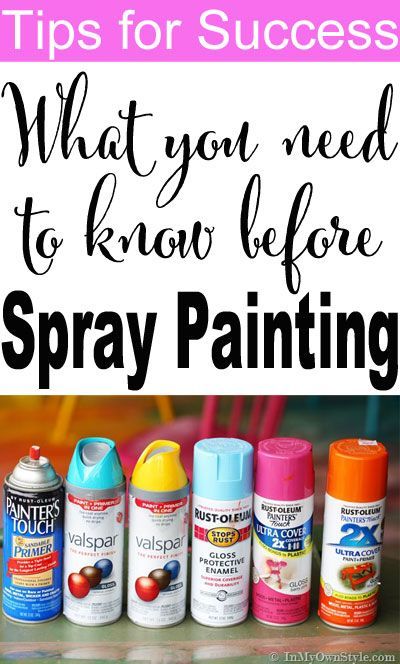 Spray Paint Inspiration, Cool Spray Paint Ideas, Spray Paint Tips And Tricks, How To Spray Paint, Spray Painting Furniture, How To Use Spray Paint, Food Safe Spray Paint For Dishes, Spray Painting Plastic, Spray Paint For Plastic Products