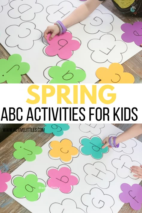 Spring Activities For Kids Toddlers, Pre Schooler Activities Ideas Spring, Plant Literacy Activities For Preschool, Literacy Activity For Kindergarten, Spring Has Sprung Preschool Activities, April Daycare Activities, Spring Theme Ideas For Preschool, Cognitive Learning Activities, Spring Science Center Preschool