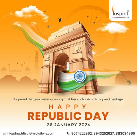 Freedom in our minds, pride in our hearts. Happy 75th Republic Day! . . . #RepublicDay #India #republicdayindia #RepublicDay2024 #HappyRepublicDay #Indian #january26 #indianarmy #75threpublicday #INSPIRIT Jan 26 Republic Day, India Republic Day Poster, Republic Day Posters, Republic Day Ads, 26 January Republic Day Poster, Republic Day Creative Post, Republic Day Poster Design, Republic Day Post, Republic Day Creative Ads