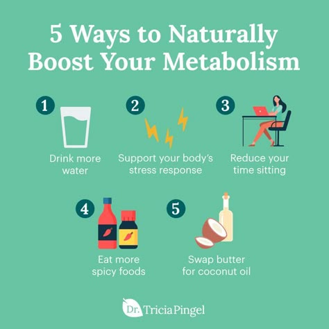 If you’ve ever Googled “how to increase metabolism,” this is the post for you! Today, we’re going to discuss some great ways to naturally boost your metabolism. From foods to eat to simple swaps to little 10-minute tips to incorporate throughout your day, let’s review some easy-to-incorporate ways to help speed up your metabolism. Check out this infographic and then head on over to drpingel.com to learn more How To Make Metabolism Faster, Improve Metabolism Tips, How To Fast Metabolism, How To Fast Your Metabolism, How To Improve Metabolism, How To Boost Metabolism, How To Have Fast Metabolism, How To Get Faster Metabolism, Fast Metabolism Tips