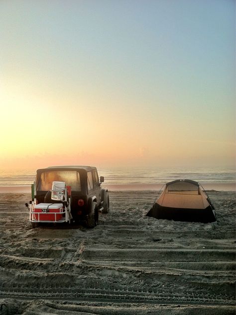 Punch Buggy, Festival Camping, Photography Beach, Into The Wild, Beach Camping, Beautiful Picture, Camping Trailer, Jeep Life, Living Life