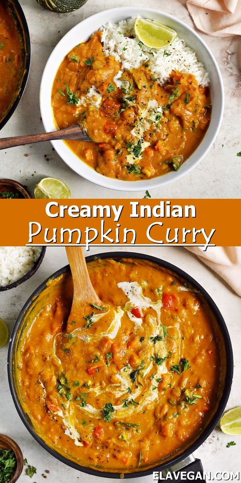 Pumpkin Curry Instant Pot, Tofu Pumpkin Curry, Canned Pumpkin Vegan Recipes, Pumpkin Puree Curry, Pumpkin Curry Vegan, Coconut Pumpkin Curry, Slow Cooker Pumpkin Curry, Vegan Pumpkin Curry Soup, Fall Curry Recipes