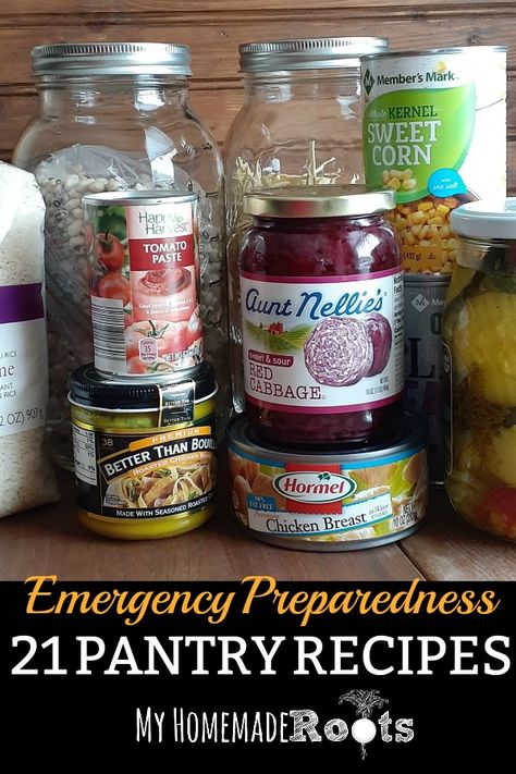 Survival Recipes, Pantry Cooking, Diy Condiments, Homestead Cooking, Homesteading Life, Preppers Pantry, Canned Meats, Emergency Preparedness Food, Pantry Recipes