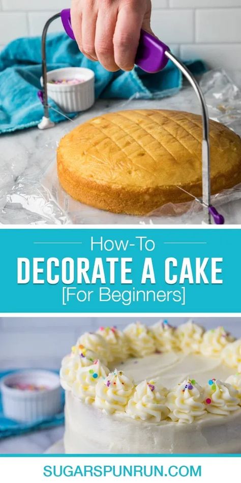 Art Cake Ideas, Cake For Beginners, Cake Icing Tips, Integrity Quotes, Easy Icing, Learn Cake Decorating, Decorate A Cake, Baking Skills, Buttercream Cake Designs