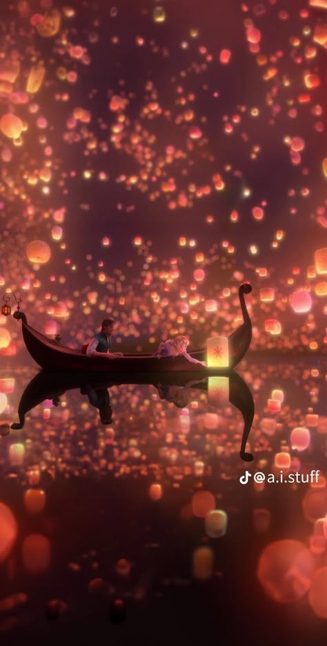 Tangled Lantern Wallpaper, Disney Wallpaper Aesthetic, Tangled Live Action, Disney Wallpaper Tangled, Rapunzel Movie, Layout Wallpaper, Lantern Wallpaper, Tangled Lanterns, Tangled Wallpaper