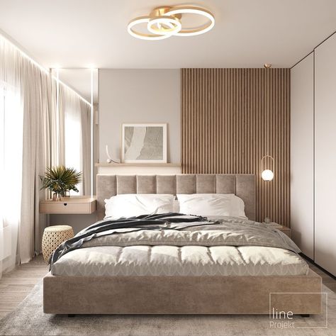 Small Bedroom Contemporary Design, Sophisticated Modern Bedroom, Modern Contemporary Bedroom Minimalist, Modern Luxury Small Bedroom Design, Minimal Bedroom Lighting, White Bedroom Ideas Small Room, Minimal Style Bedroom, Small Luxe Bedroom, Organic Morden Bedroom