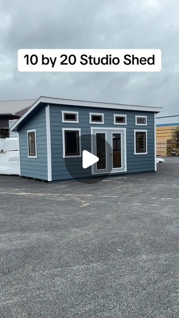 Lapp Structures LLC on Instagram: "So much potential in this partially finished Studio shed! #sheshed #mancave #tinyhouse #studio" Loft Shed Ideas, She Shed Studio Ideas, Shed Studio Apartment, Studio Building Design, Shed Into Bedroom, He Shed Ideas Man Cave, Shed Studio Ideas, Diy Office Shed, Studio Shed Ideas