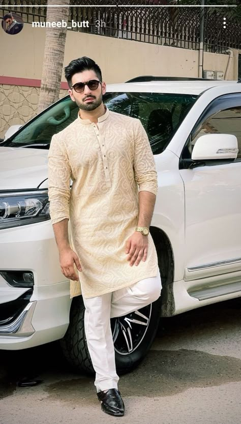 Pakistani Kurta Designs For Men, Kurti For Men, Kurta Inspiration, Punjabi Kurta Pajama Men, Punjabi Kurta, Traditional Indian Mens Clothing, Kurta Designs Men's, Pakistani Kurta Designs, Latest Kurta Designs