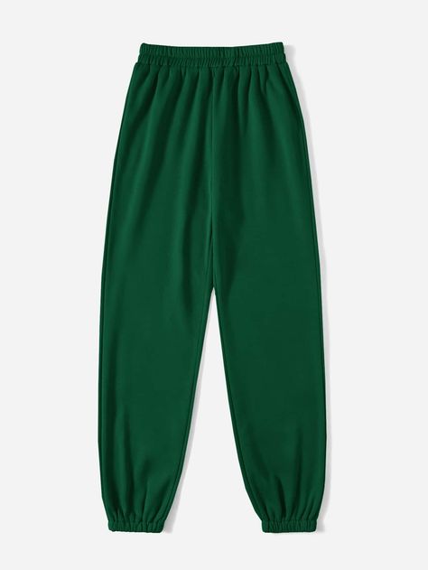 Dark Green Sweatpants, Jane Costume, Social Outfits, All Green Outfit, Hollister Sweatpants, Disney Challenge, Women Sweatpants, Green Sweatpants, Gorillaz Art