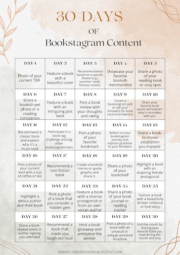 January Bookstagram Challenge, Blog Post Ideas For Book Bloggers, Bookstore Content Ideas, Author Instagram Posts, Bookstagram Photo Challenge, Booktok Account Name Ideas, Book Instagram Bio Ideas, Hashtags For Bookstagram, How To Grow Bookstagram