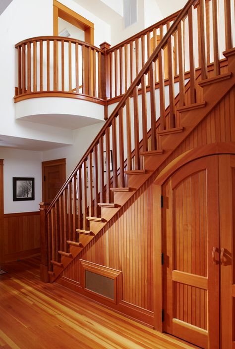 Historic Home Staircase: Only in My Dreams - Town & Country Living Home Staircase, Buildings In New York, Victorian Homes Exterior, Stone Porches, Interior Stair Railing, Village Home, Country Estates, Stairs Design Modern, Country Clubs