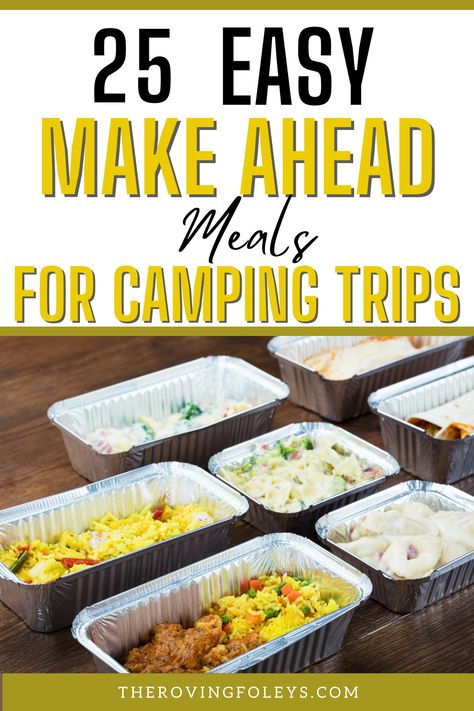 Hobo Meals Camping, Tent Camping Recipes, Best Meals For Camping, East Camping Meal, Hunting Trip Meals, Easy Trailer Camping Meals, Camping Fire Meals, Good For Camping, Camping Meals No Fridge