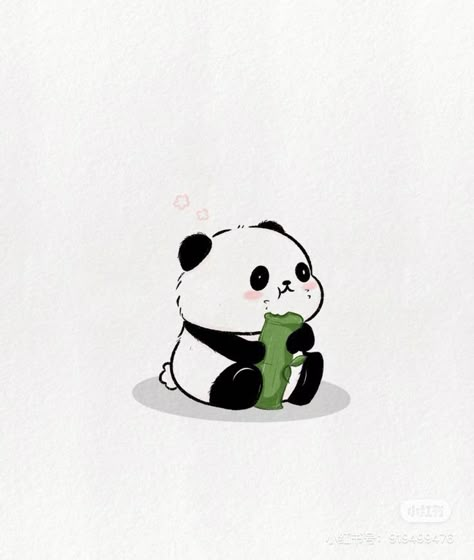 Panda Icons Aesthetic, Panda Profile Pic, Cute Panda Doodle, Iphone Wallpaper Panda, Panda Illustration Cute, Panda Pp, Panda Dp, Panda Art Cute, Panda Drawings