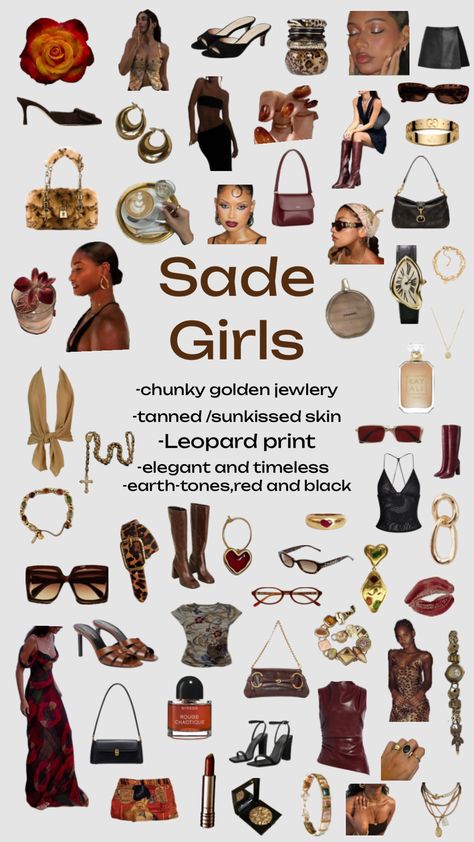 #sade#sadecore #sadeaesthetic #sadegirls #sadegirl #sadegirlaesthetic #elegant #vintage#timeless #leopardprint #leopard #red#earthtones #black #tan#sunkiss #sun #summer #glam Sunkissed Skin, Outfit Inspo Casual, Cool Fits, Cute Fits, Lookbook Outfits, Aesthetic Outfits, Black Tan, Fitness Inspo, Everyday Outfits