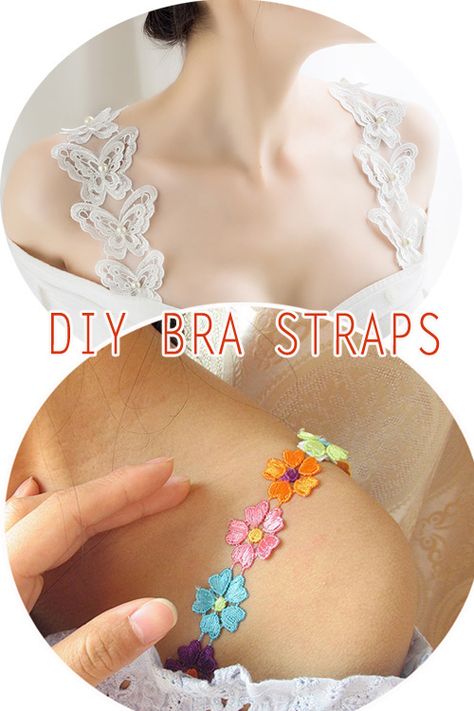 moly story decorative bra straps replacement Pretty Bra Straps, Diy Bra Straps, Invisible Bra Straps, Needle Tatting Tutorial, Handmade Bra, Metal Bra, Clear Strap Bra, Bead Bra, Stylish Bra