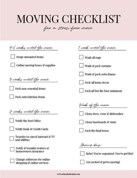 Planning A Move To Another State, Packing Tips Moving Where To Start, Moving To Do List, New Home Cleaning, Moving List, Spring Break Packing List, Ski Trip Packing List, Moving Packing List, Moving House Tips