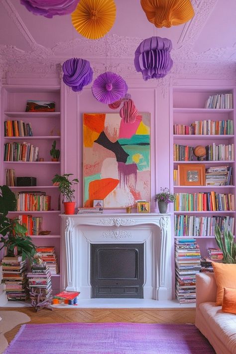 Why Lavender Should Be Pantone’s 2025 Color of the Year Instead of Future Dusk — Living Bright Interiors Lilac Living Room Ideas, Light Purple Living Room, Wood Work Ideas, Purple Room Design, Living Room Architecture, Future Dusk, Condo Makeover, Purple Interior Design, Lilac Walls