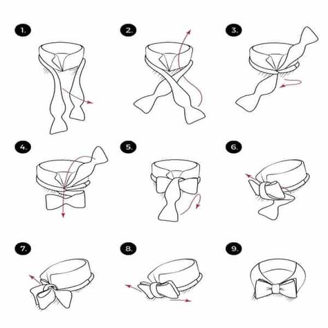 Cara Mengikat Dasi Kupu-Kupu Bow Tie Tutorial, Simpul Dasi, Bow Tie Knot, Dogs Diy Projects, Whiskey Lover Gifts, Knot Tie, Architecture Tattoo, Men Suit, Wedding Tattoos