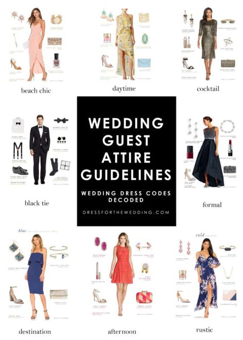 Wedding Dress Codes, Attire Guide, Dress Etiquette, Formal Wedding Attire, How To Dress For A Wedding, Wedding Guest Attire, Formal Dress Code, Semi Formal Wedding, Formal Wedding Guests