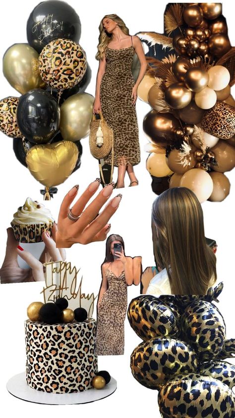 Cheetah Birthday Decorations, Leopard Party Decorations Birthday, Leopard Print Party Decor, Cheetah Bridal Shower Ideas, Leopard Print Balloons, Lepord Print Birthday Party, Cheetah Print Party Theme, Leopard Birthday Theme, Leopard Decorations Party