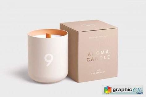 Candles Packaging, Candle Box Packaging, Lilin Aroma, Candle Packaging Design, Candle Mockup, Package Branding, Package Mockup, Soya Mumu, Candle Projects